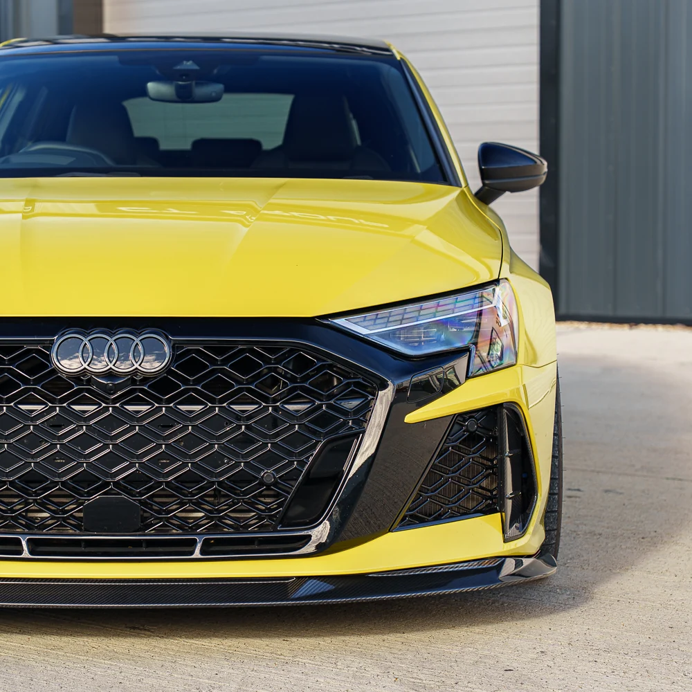 AUDI RS3 8Y 2025+ CARBON FIBRE SPLITTER - CT DESIGN V2