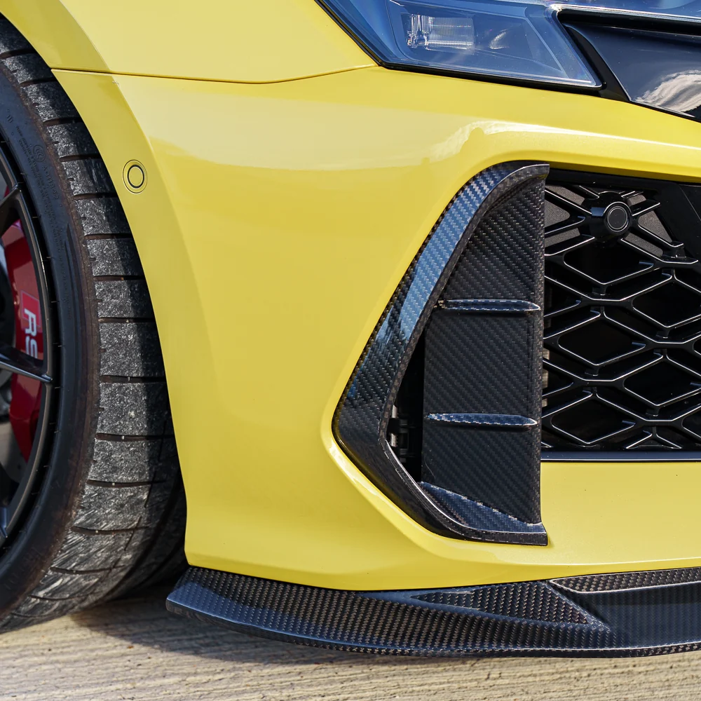 AUDI RS3 8Y 2025+ CARBON FIBRE SPLITTER - CT DESIGN V2