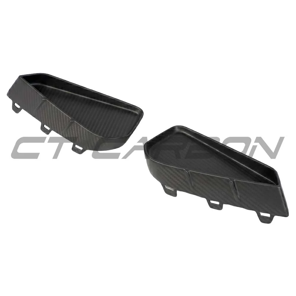 AUDI RS3 8Y 2025+ MATTE CARBON FIBRE REAR REFLECTOR DELETE - CT DESIGN