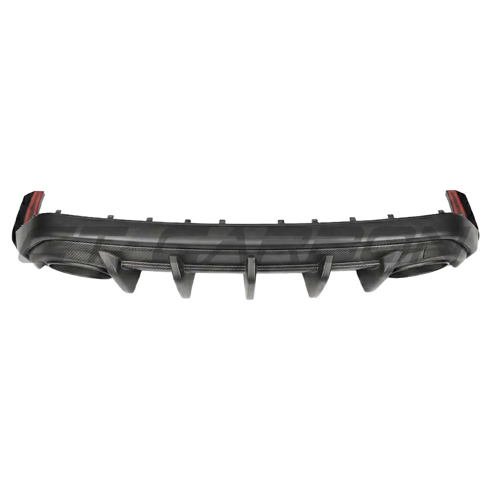 AUDI RS3 8Y 2025+ SALOON MATTE CARBON FIBRE DIFFUSER - V1 - CT DESIGN