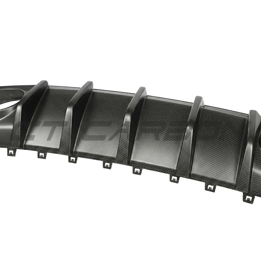 AUDI RS3 8Y 2025+ SALOON MATTE CARBON FIBRE DIFFUSER - V1 - CT DESIGN