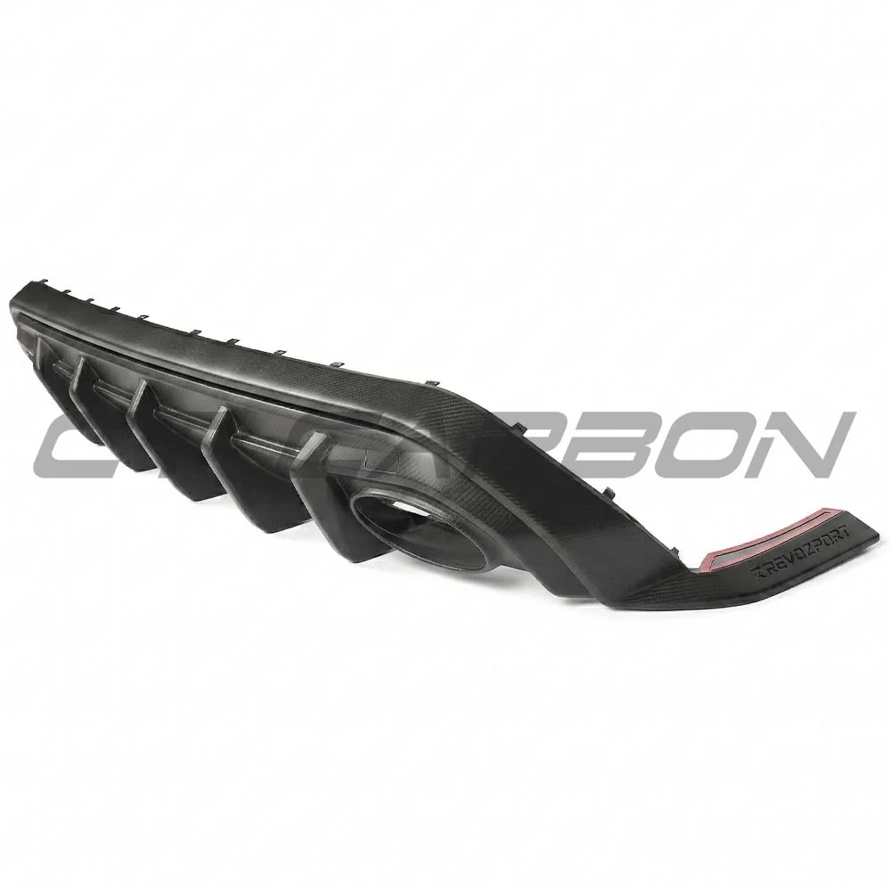 AUDI RS3 8Y 2025+ SALOON MATTE CARBON FIBRE DIFFUSER - V1 - CT DESIGN
