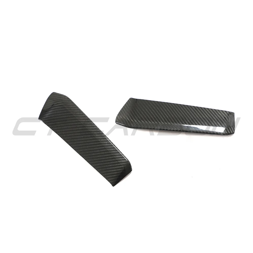 AUDI RS3 8Y 2022-2024 CARBON FIBRE FRONT BUMPER CORNERS - CT DESIGN-Accessories-CT CARBON-CT Carbon - High-quality carbon fiber and gloss black aerodynamic parts for premium sports and luxury vehicles.