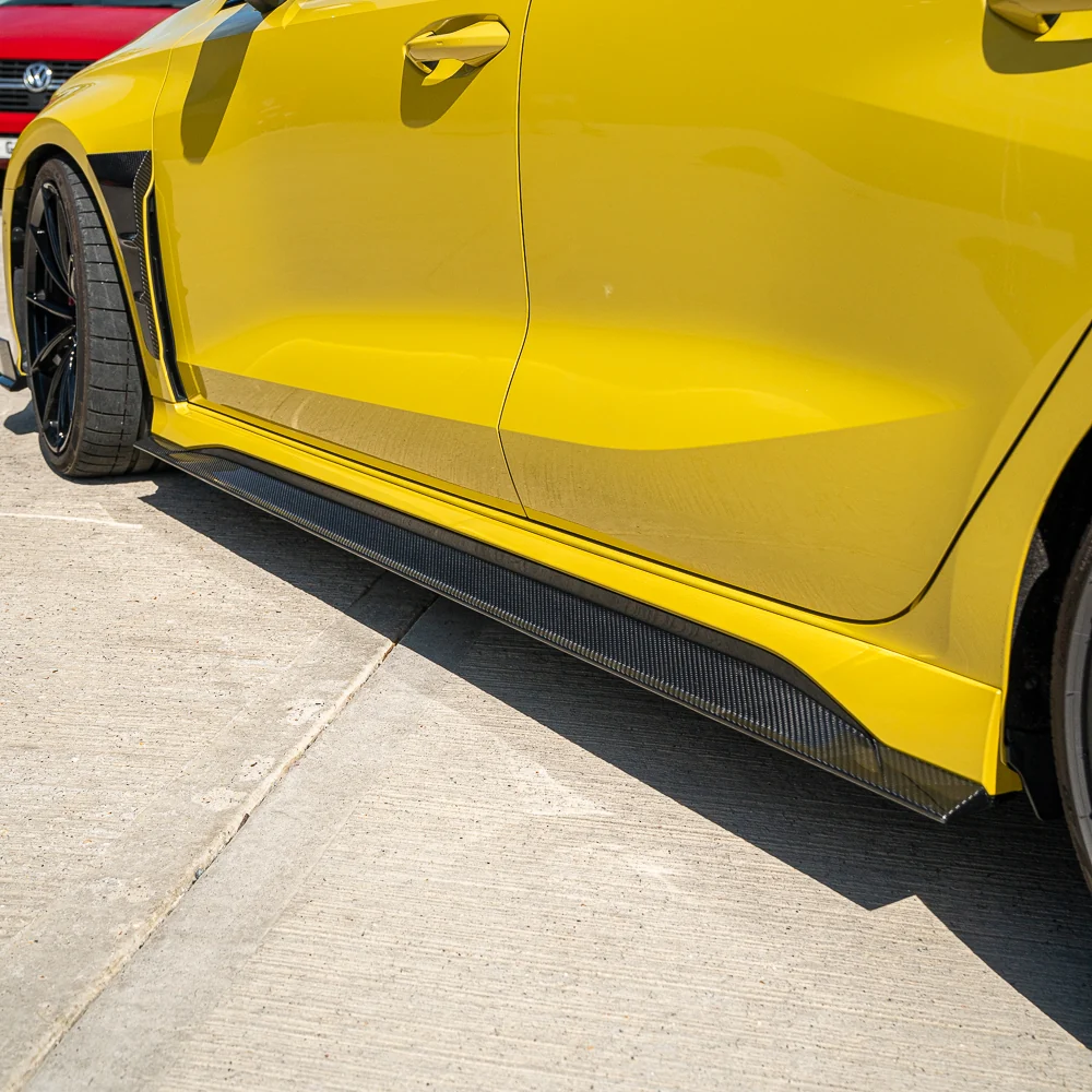 AUDI RS3 8Y 2022+ CARBON FIBRE SIDE SKIRTS - CT DESIGN V2