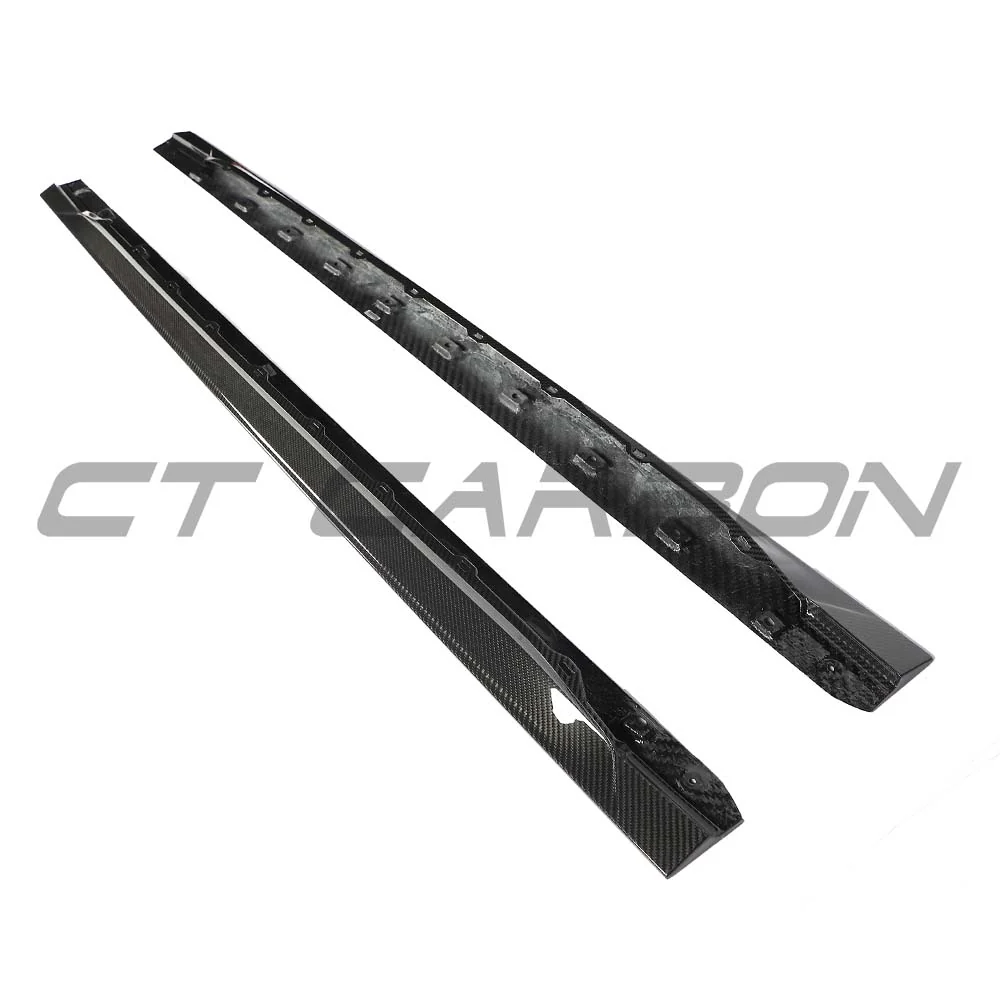 AUDI RS3 8Y 2022+ CARBON FIBRE SIDE SKIRTS - CT DESIGN V2