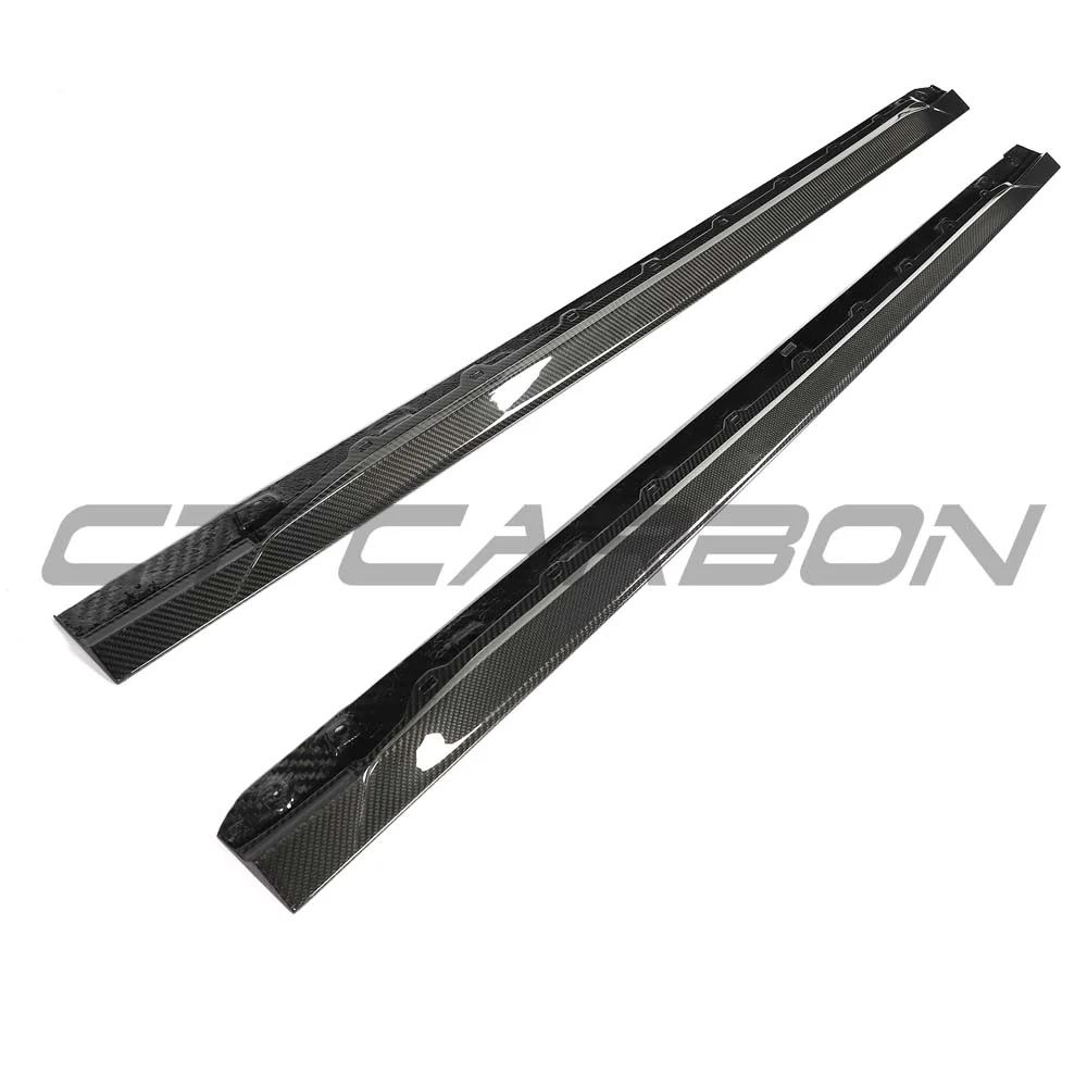 AUDI RS3 8Y 2022+ CARBON FIBRE SIDE SKIRTS - CT DESIGN V2
