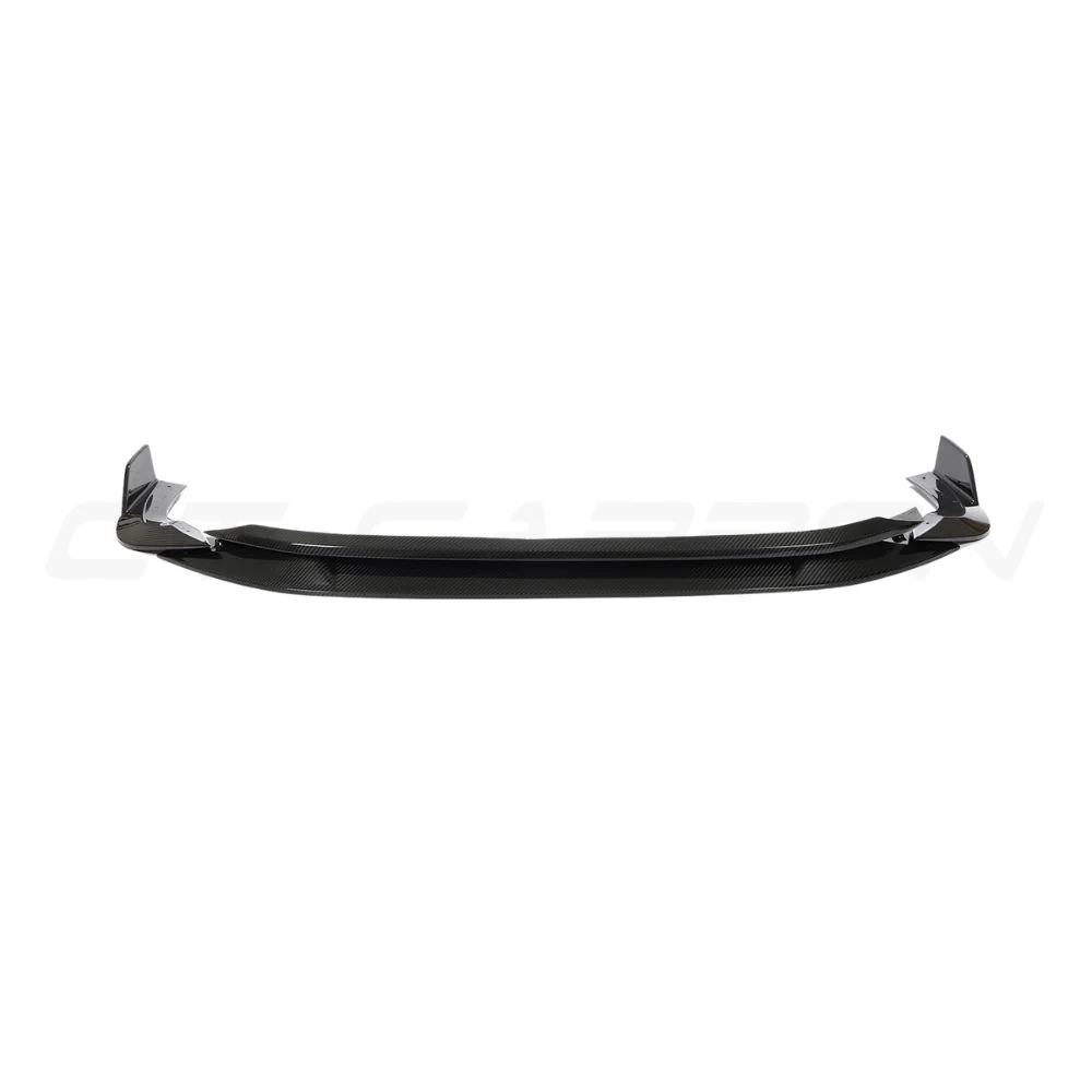 AUDI RS3 8Y 2022-2024 CARBON FIBRE SPLITTER - CT DESIGN-Splitter-CT CARBON-CT Carbon - High-quality carbon fiber and gloss black aerodynamic parts for premium sports and luxury vehicles.