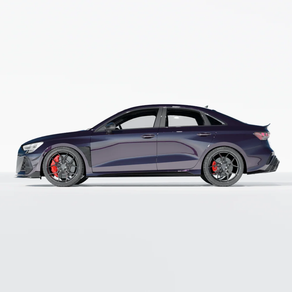 AUDI RS3 8Y 2025+ FACELIFT SALOON FULL CARBON FIBRE KIT - CT DESIGN V2