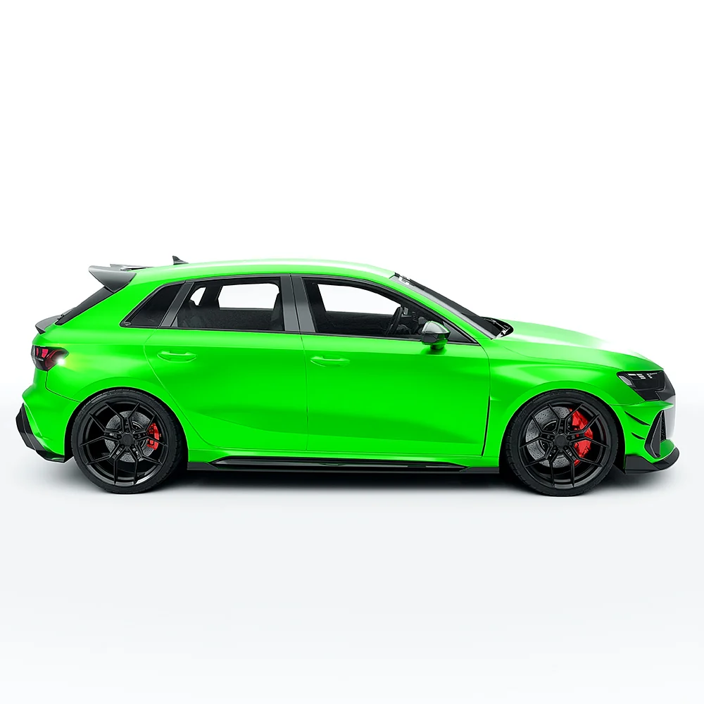AUDI RS3 8Y 2025+ FACELIFT SPORTBACK FULL CARBON FIBRE KIT - CT DESIGN-Kit-CT CARBON-CT Carbon - High-quality carbon fiber and gloss black aerodynamic parts for premium sports and luxury vehicles.