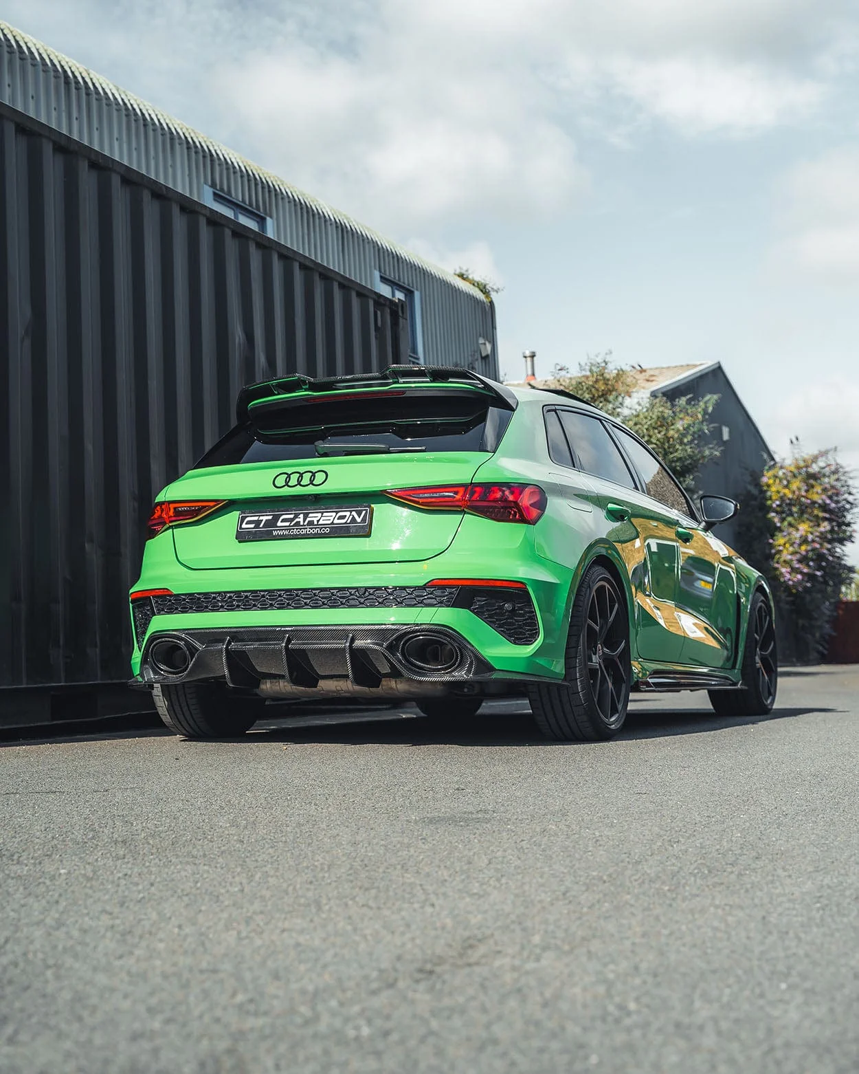 CT CARBON Full Kit AUDI RS3 8Y SPORTBACK CARBON FIBRE KIT WITHOUT SPOILER