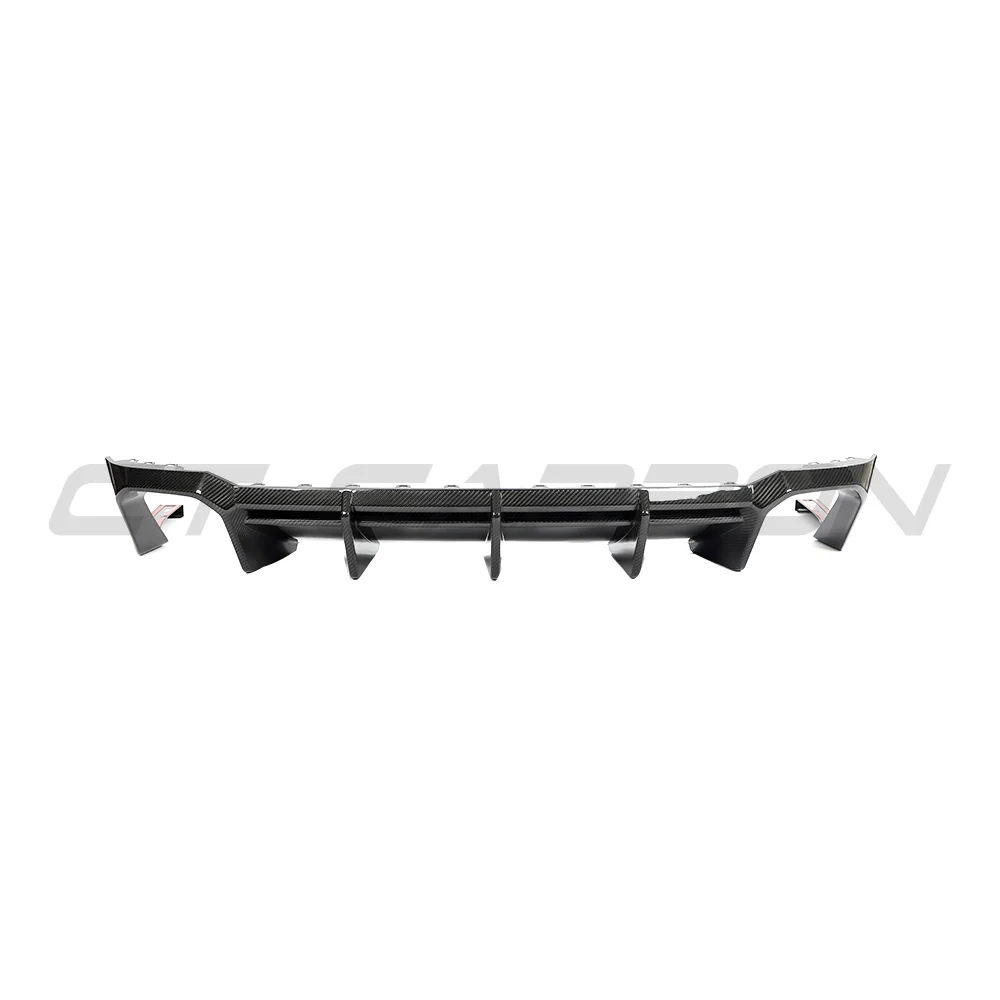 AUDI RS4 B9 & B9.5 2016-2024 CARBON FIBRE DIFFUSER - CT DESIGN-Diffuser-CT CARBON-CT Carbon - High-quality carbon fiber and gloss black aerodynamic parts for premium sports and luxury vehicles.