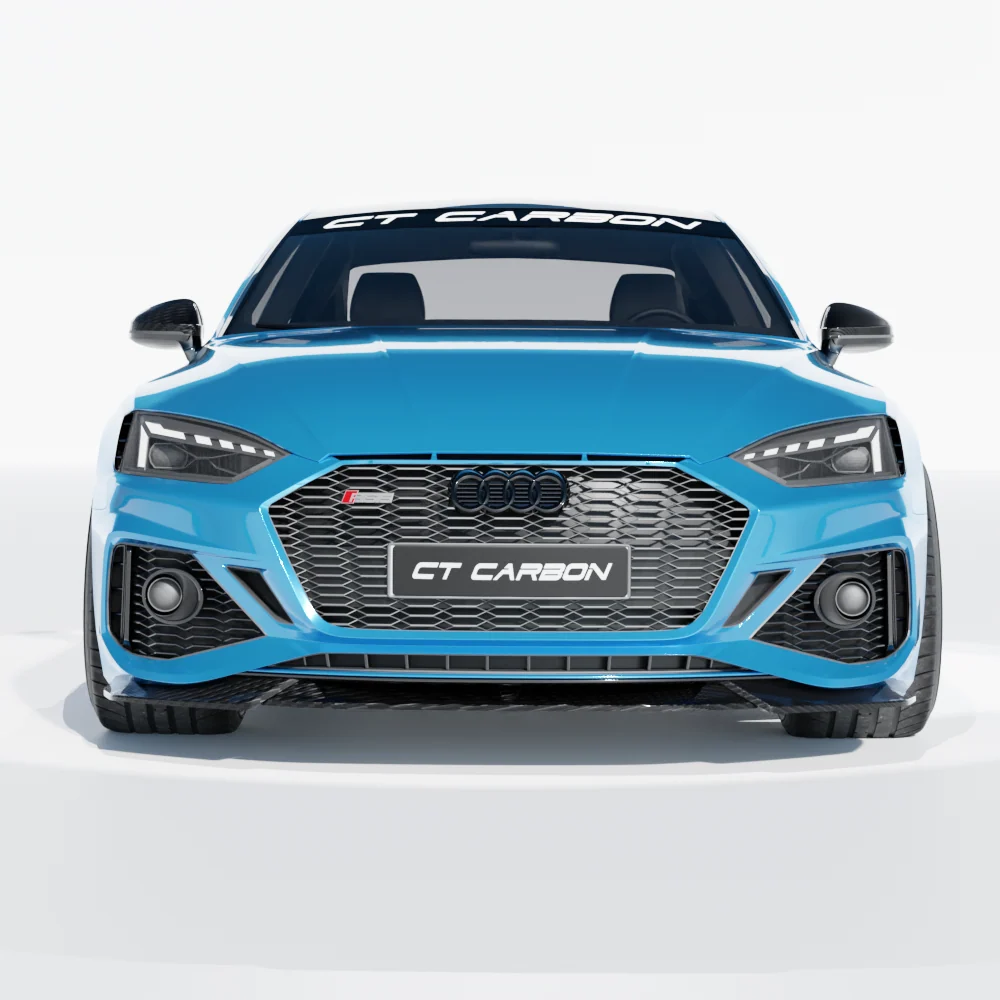 AUDI RS5 B9.5 COUPE 2020-2024 FULL CARBON FIBRE KIT - CT DESIGN-Kit-CT CARBON-CT Carbon - High-quality carbon fiber and gloss black aerodynamic parts for premium sports and luxury vehicles.
