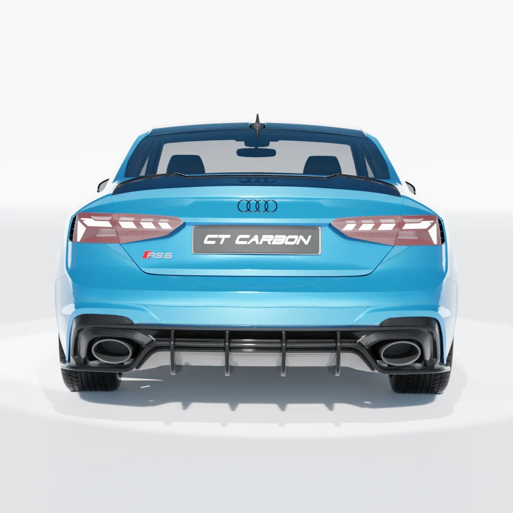 AUDI RS5 B9.5 COUPE 2020-2024 FULL CARBON FIBRE KIT - CT DESIGN-Kit-CT CARBON-CT Carbon - High-quality carbon fiber and gloss black aerodynamic parts for premium sports and luxury vehicles.