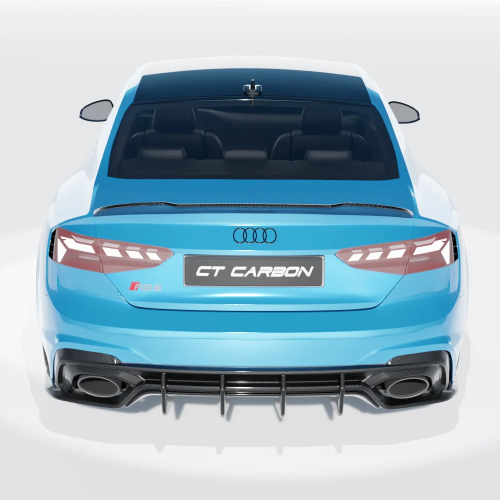 AUDI RS5 B9.5 COUPE 2020-2024 FULL CARBON FIBRE KIT - CT DESIGN-Kit-CT CARBON-CT Carbon - High-quality carbon fiber and gloss black aerodynamic parts for premium sports and luxury vehicles.