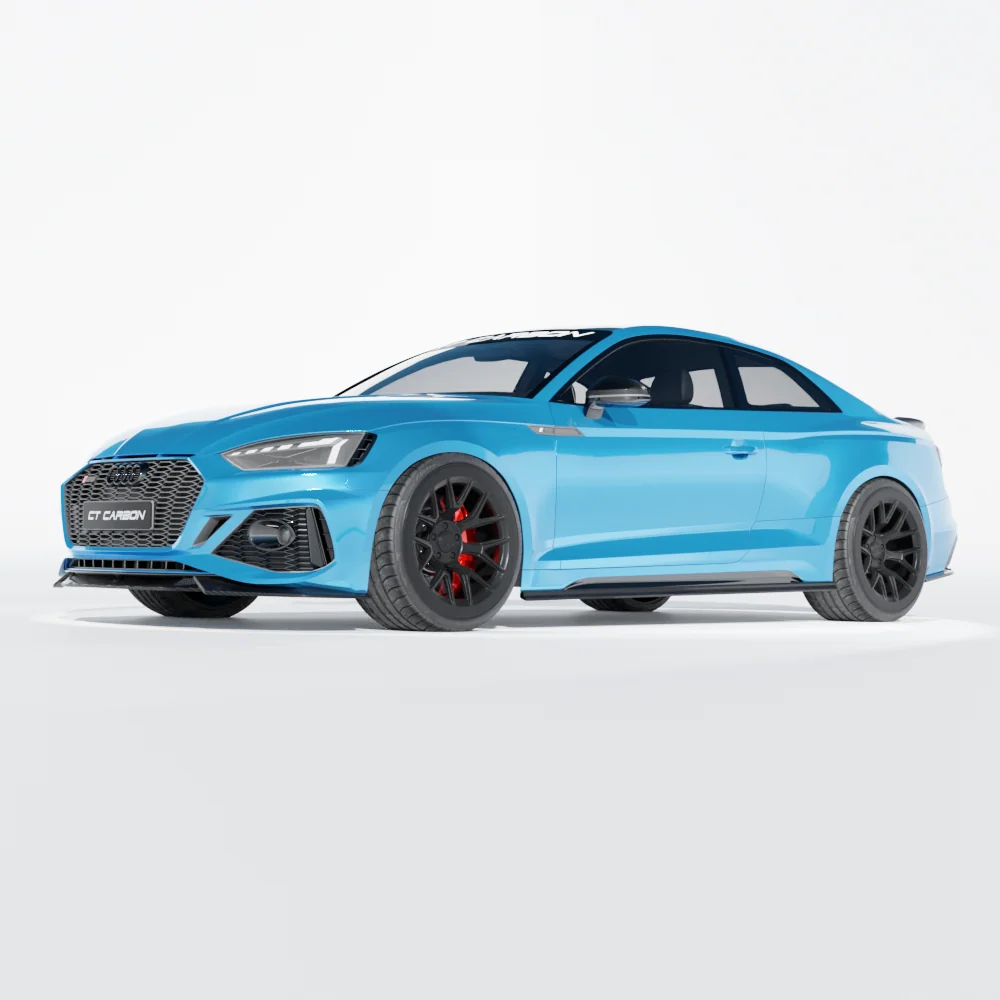 AUDI RS5 B9.5 COUPE 2020-2024 FULL CARBON FIBRE KIT - CT DESIGN-Kit-CT CARBON-CT Carbon - High-quality carbon fiber and gloss black aerodynamic parts for premium sports and luxury vehicles.