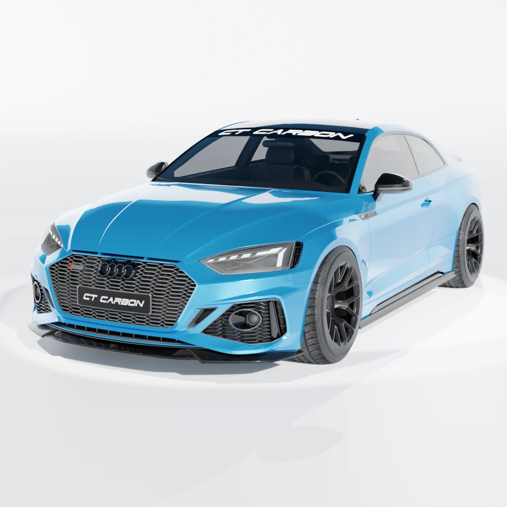 AUDI RS5 B9.5 COUPE 2020-2024 FULL CARBON FIBRE KIT - CT DESIGN-Kit-CT CARBON-CT Carbon - High-quality carbon fiber and gloss black aerodynamic parts for premium sports and luxury vehicles.