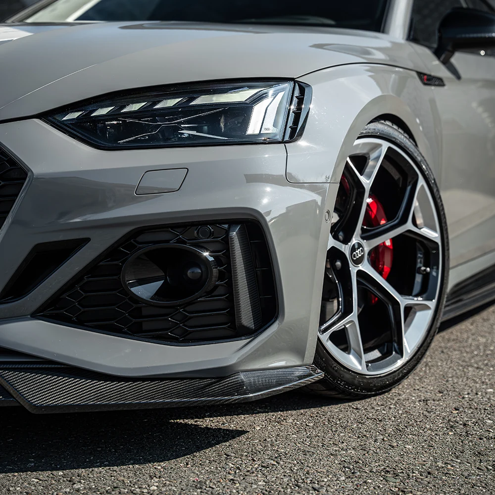 AUDI RS5 B9.5 SPORTBACK & COUPE 2020-2025 CARBON FIBRE SPLITTER - CT DESIGN