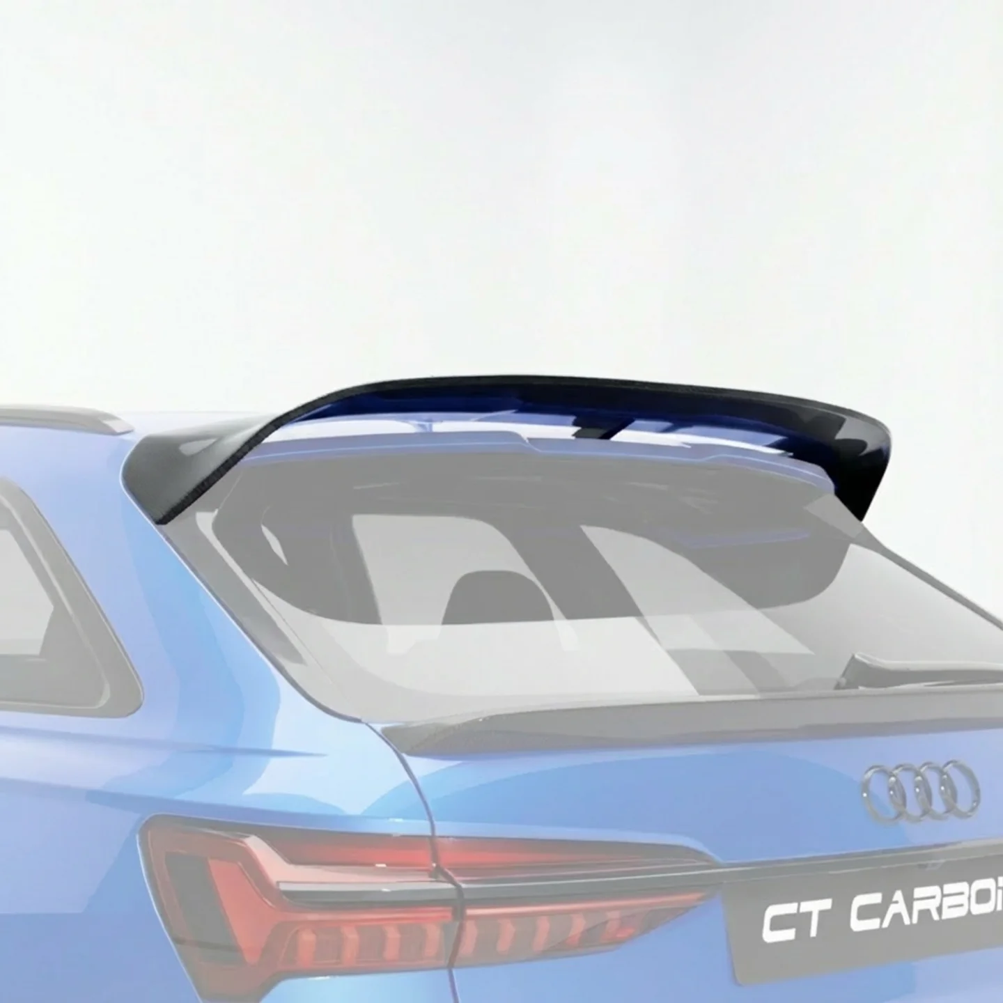 AUDI RS6 C8 AVANT CARBON FIBRE SPOILER - CT DESIGN V2