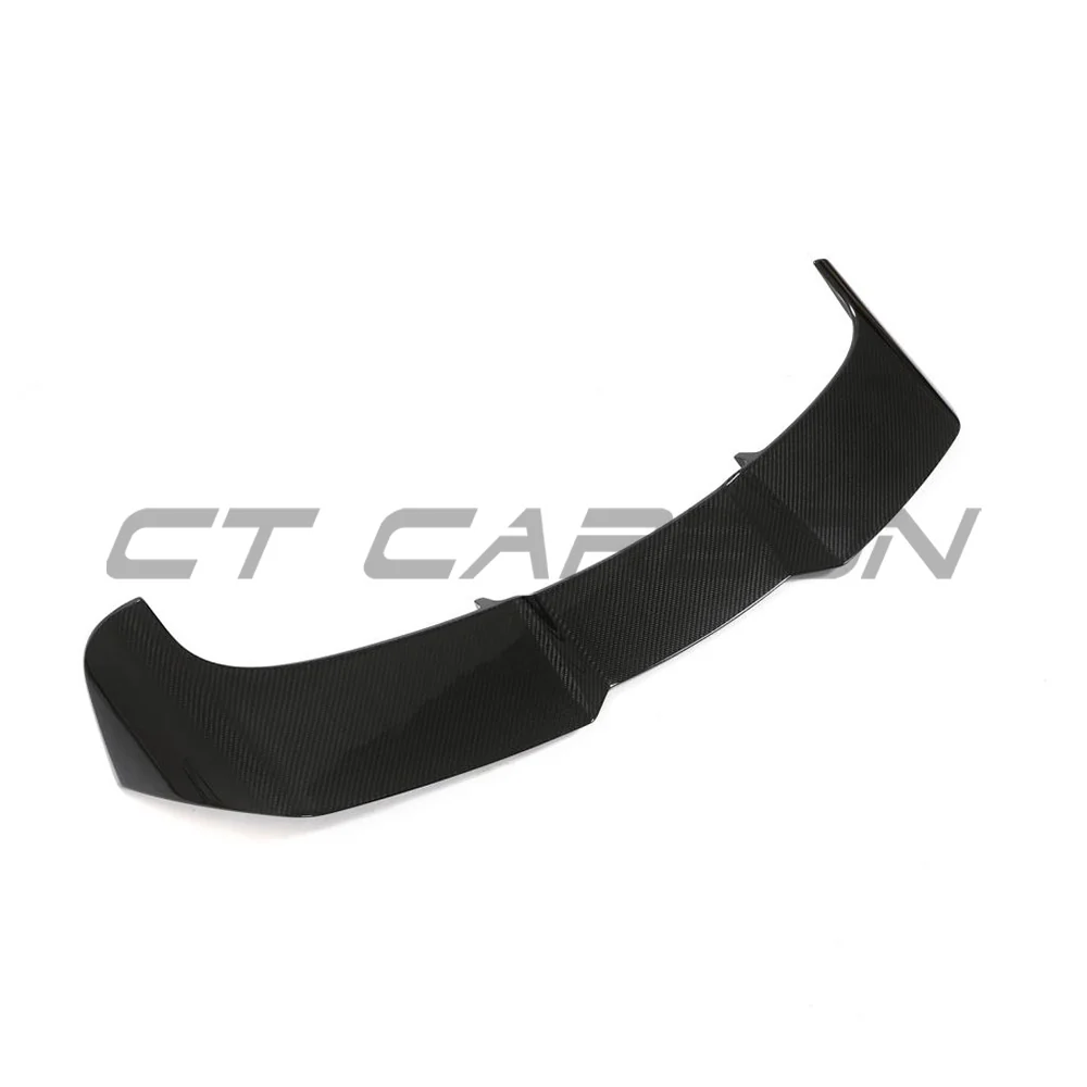 AUDI RS6 C8 AVANT CARBON FIBRE SPOILER - CT DESIGN-Spoiler-CT CARBON-CT Carbon - High-quality carbon fiber and gloss black aerodynamic parts for premium sports and luxury vehicles.