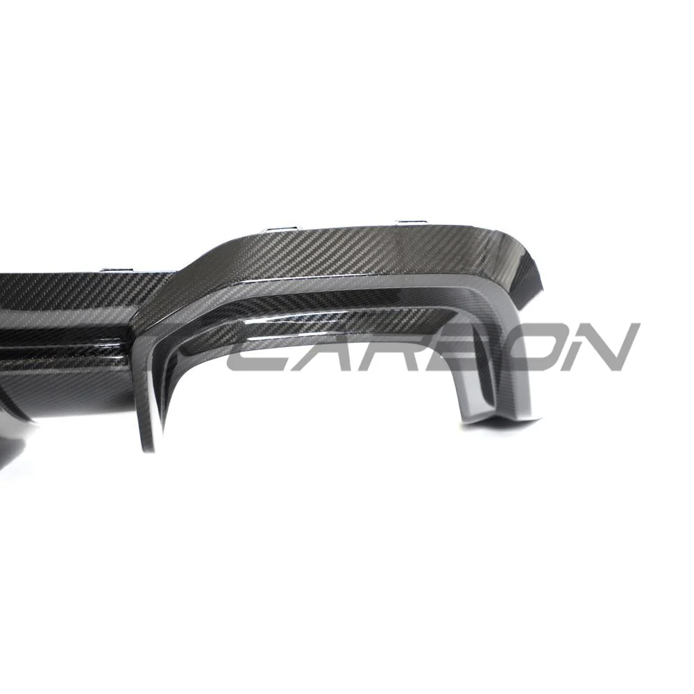 AUDI RS6/RS7 C8 CARBON FIBRE DIFFUSER - CT DESIGN-Diffuser-CT CARBON-CT Carbon - High-quality carbon fiber and gloss black aerodynamic parts for premium sports and luxury vehicles.