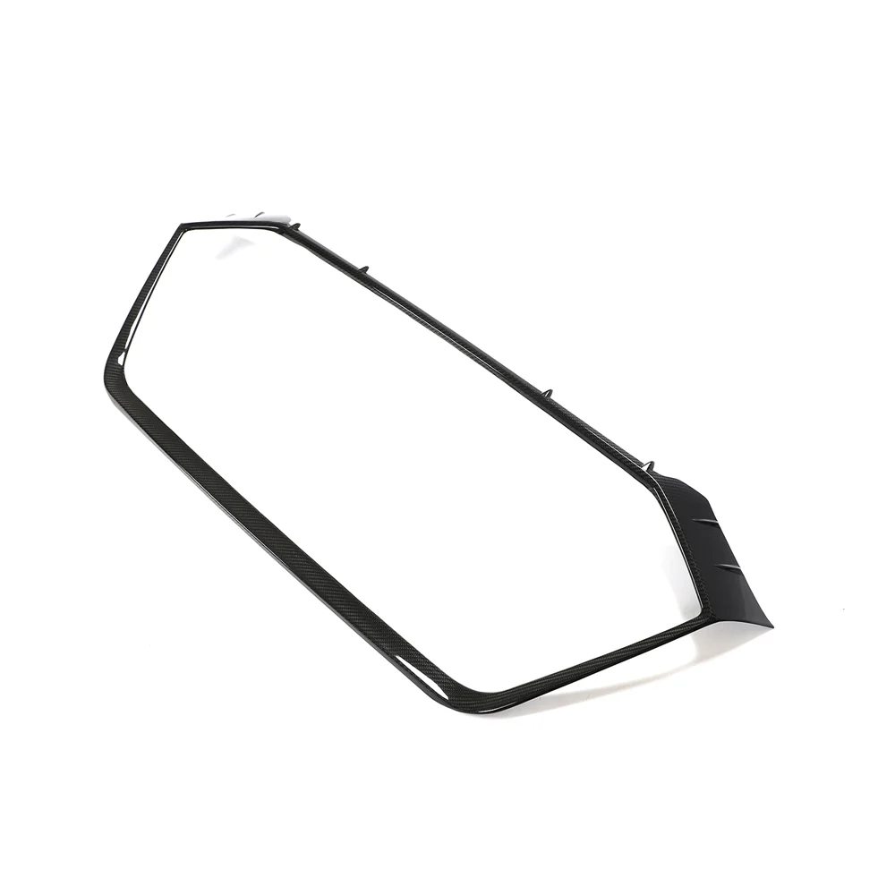 AUDI RS6 & RS7 C8 AVANT CARBON FIBRE GRILLE SURROUND-Accessories-CT CARBON-CT Carbon - High-quality carbon fiber and gloss black aerodynamic parts for premium sports and luxury vehicles.