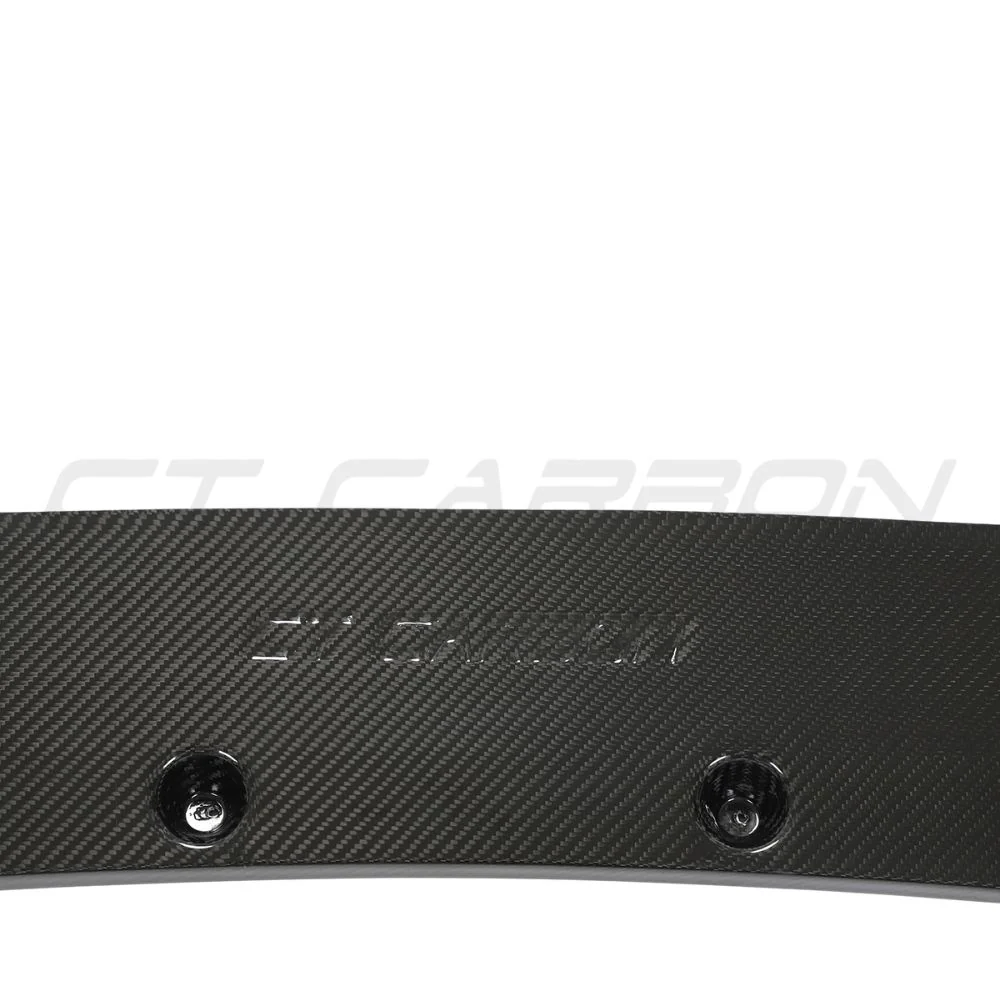 AUDI RS6/RS7 C8 AVANT CARBON FIBRE SPLITTER - CT DESIGN-Splitter-CT CARBON-CT Carbon - High-quality carbon fiber and gloss black aerodynamic parts for premium sports and luxury vehicles.
