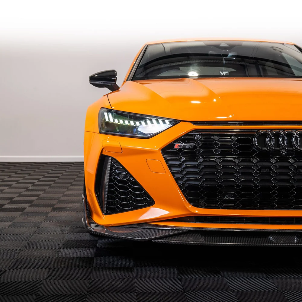 AUDI RS7 C8 CARBON FIBRE KIT - CT DESIGN-Kit-CT CARBON-CT Carbon - High-quality carbon fiber and gloss black aerodynamic parts for premium sports and luxury vehicles.