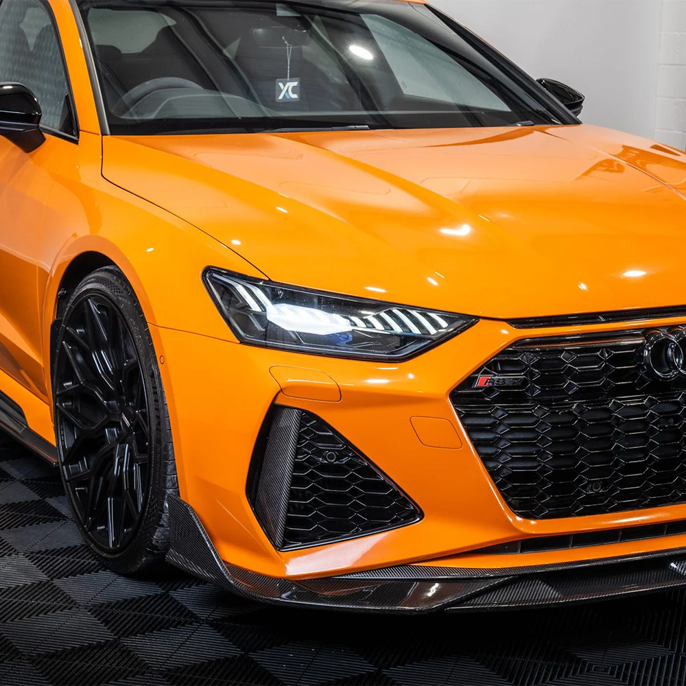 AUDI RS7 C8 CARBON FIBRE KIT - CT DESIGN-Kit-CT CARBON-CT Carbon - High-quality carbon fiber and gloss black aerodynamic parts for premium sports and luxury vehicles.