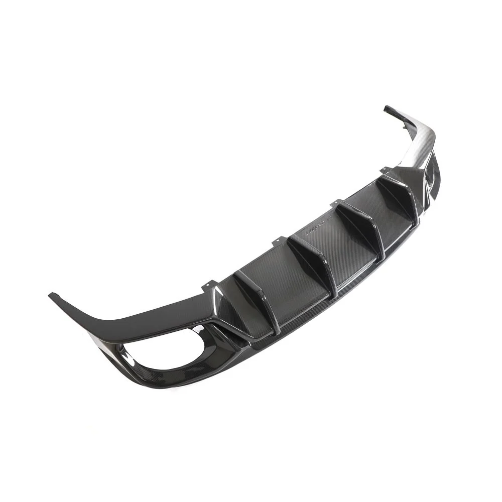 AUDI RSQ8 2020+ CARBON FIBRE DIFFUSER - CT DESIGN-Diffuser-CT CARBON-CT Carbon - High-quality carbon fiber and gloss black aerodynamic parts for premium sports and luxury vehicles.