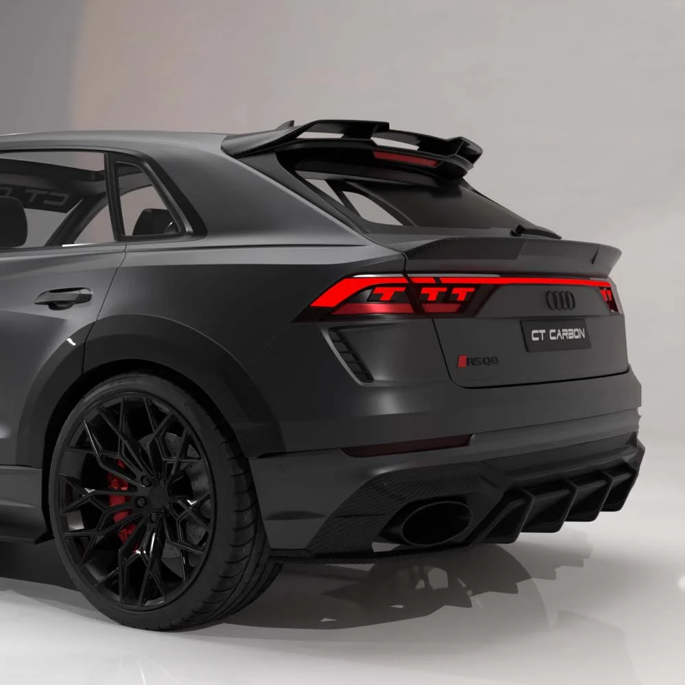 AUDI RSQ8 2025+ FACELIFT CARBON FIBRE ARCH EXTENSIONS - CT DESIGN