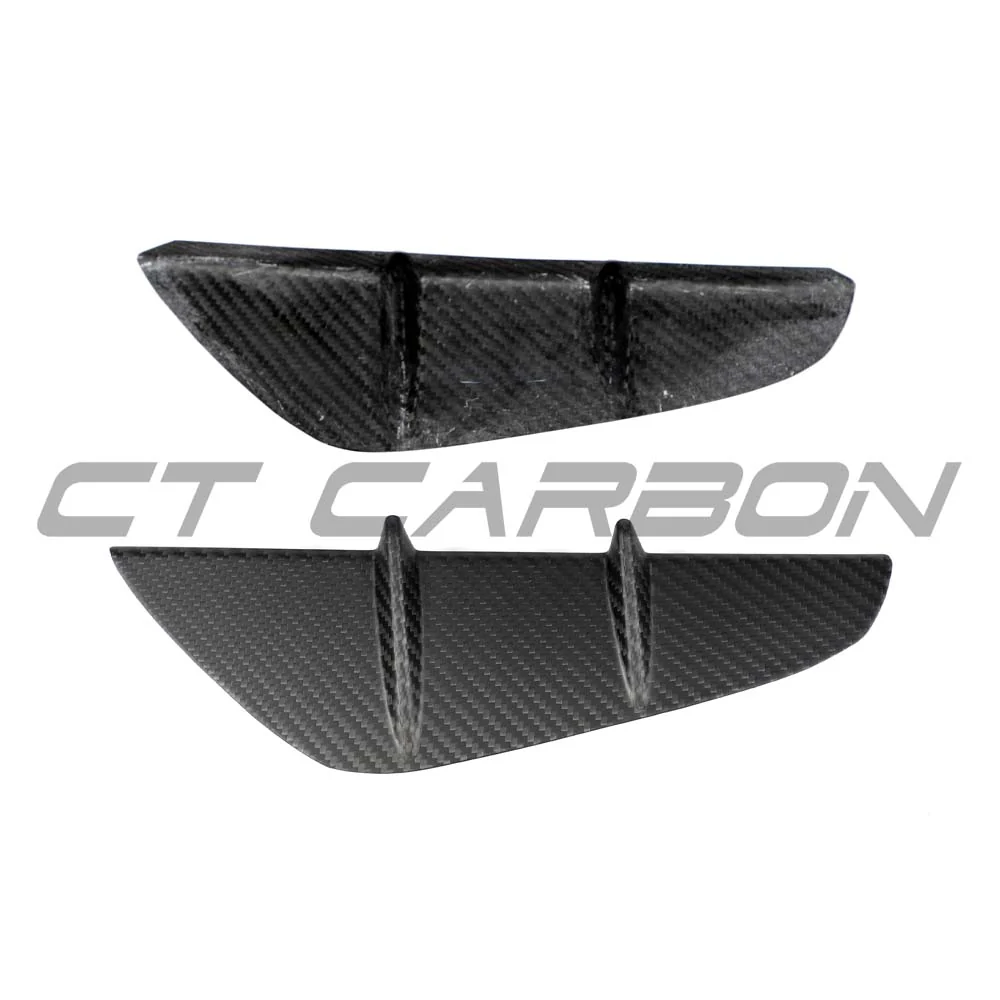 AUDI RSQ8 2025+ FACELIFT MATTE CARBON FIBRE FRONT VENT TRIM - CT DESIGN