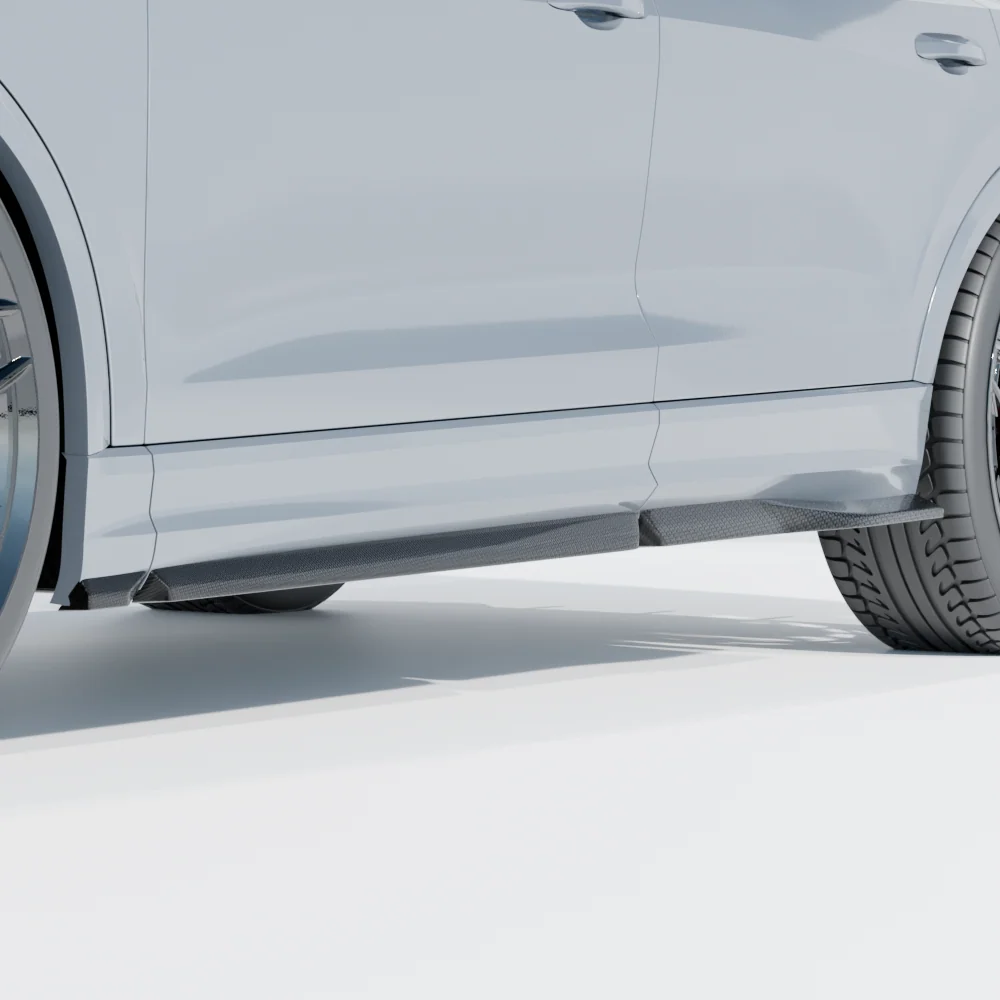 audi rsq8 side skirts