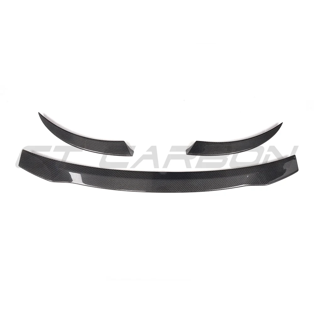 AUDI TT/TTS MK3 CARBON FIBRE SPOILER V2-Spoiler-CT CARBON-CT Carbon - High-quality carbon fiber and gloss black aerodynamic parts for premium sports and luxury vehicles.
