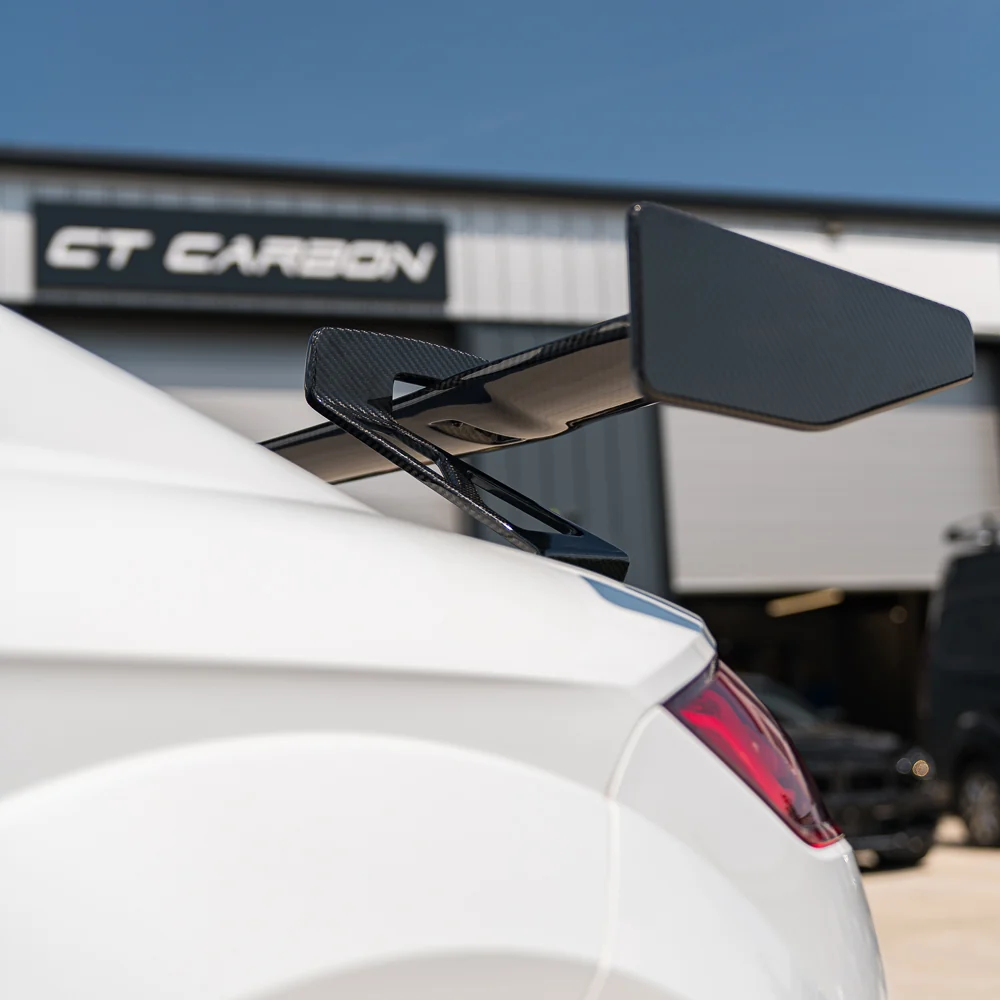 AUDI TT/TTS/TTRS QUATTRO MK3 CARBON FIBRE WING-Spoiler-CT CARBON-CT Carbon - High-quality carbon fiber and gloss black aerodynamic parts for premium sports and luxury vehicles.