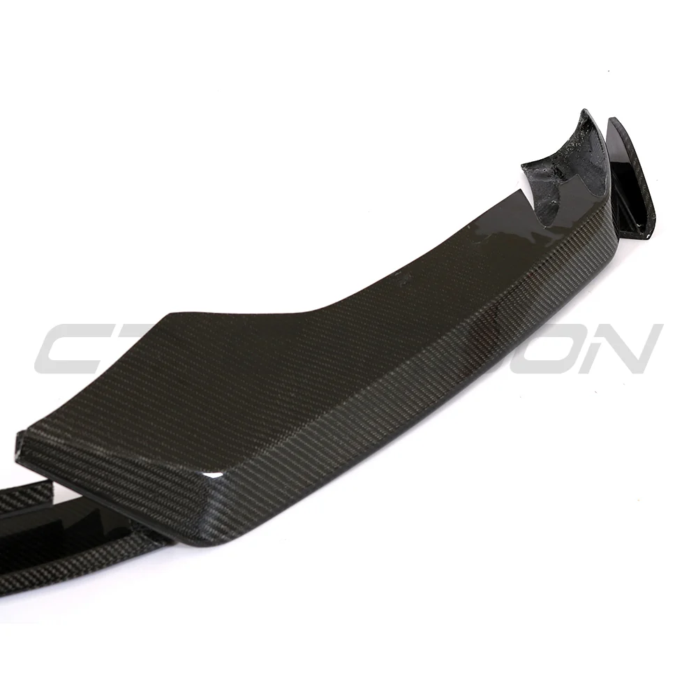 AUDI TTRS QUATTRO MK3 CARBON FIBRE SPLITTER-Spoiler-CT CARBON-CT Carbon - High-quality carbon fiber and gloss black aerodynamic parts for premium sports and luxury vehicles.