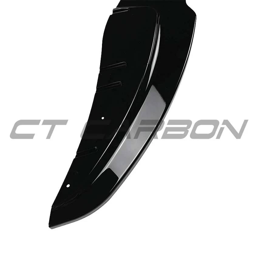 BMW 1 SERIES (E81/E82/E87/E88) 2004-2013 GLOSS BLACK SPLITTER