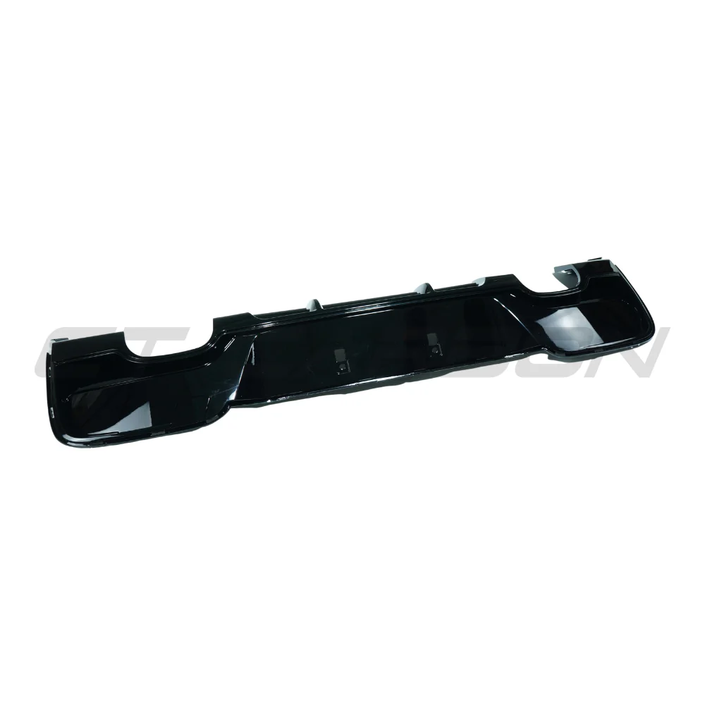 BMW 1 SERIES F20/F21 2012-2014 PRE-LCI GLOSS BLACK DIFFUSER - QUAD TIP