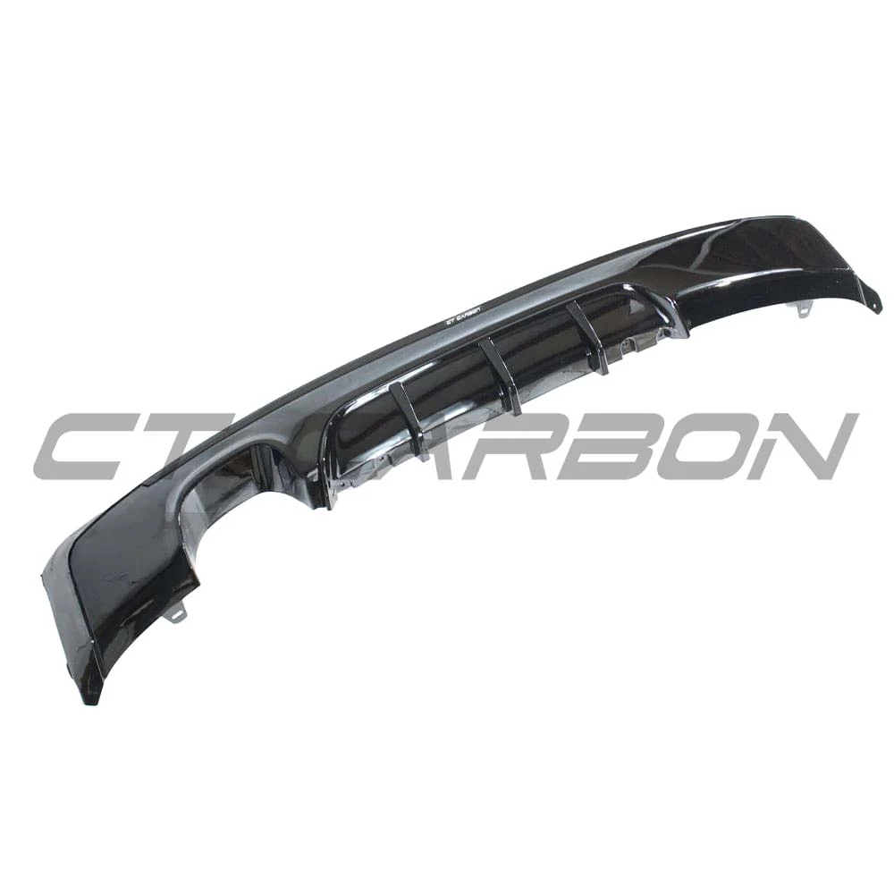 BMW 2 SERIES F22/F23 GLOSS BLACK TWIN EXHAUST DIFFUSER