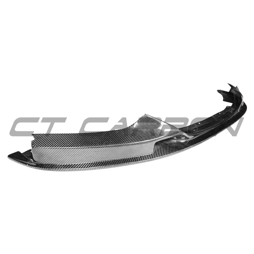 BMW 2 SERIES F22 & F23 CARBON FRONT LIP SPLITTER V1 - CT DESIGN