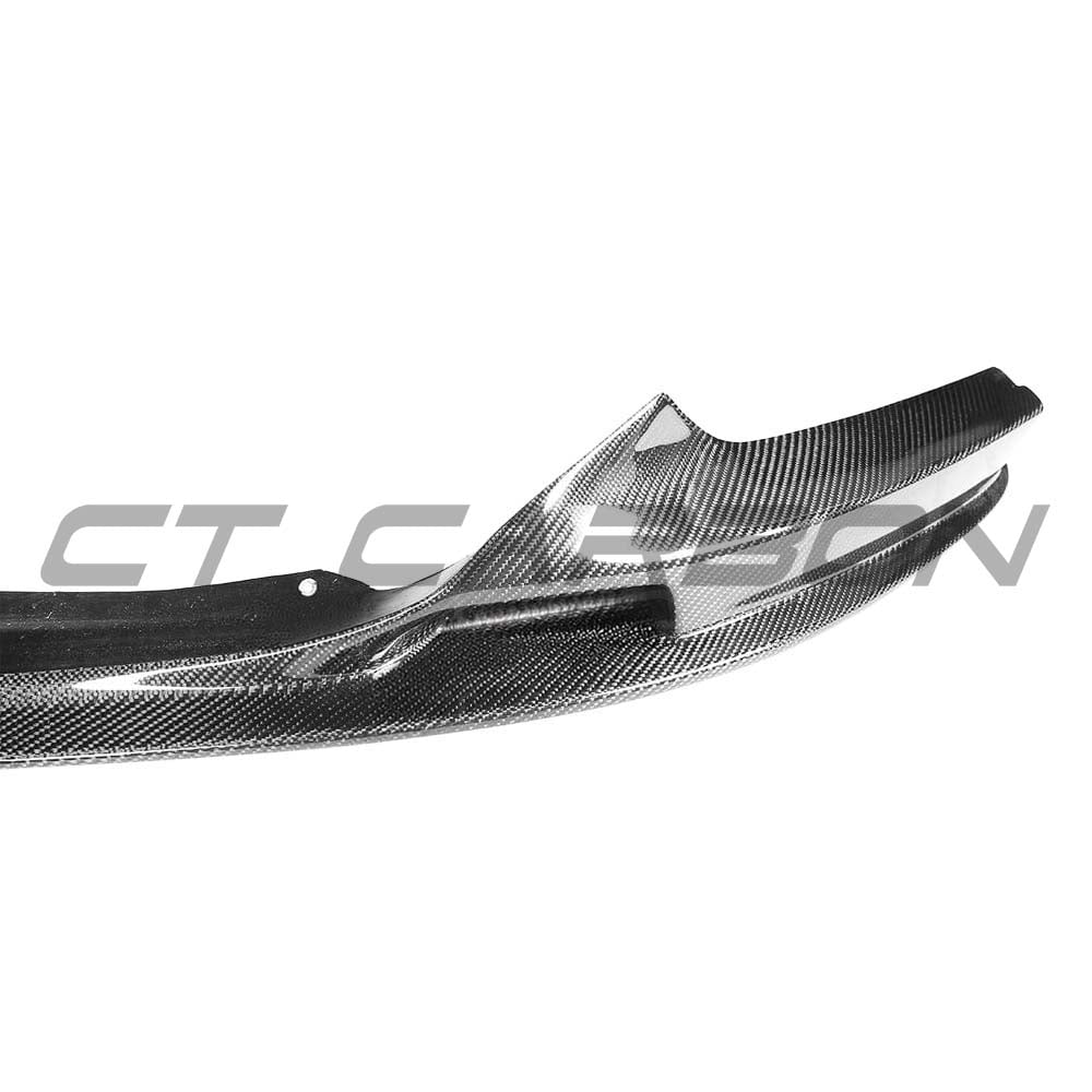 BMW 2 SERIES F22 & F23 CARBON FRONT LIP SPLITTER V1 - CT DESIGN