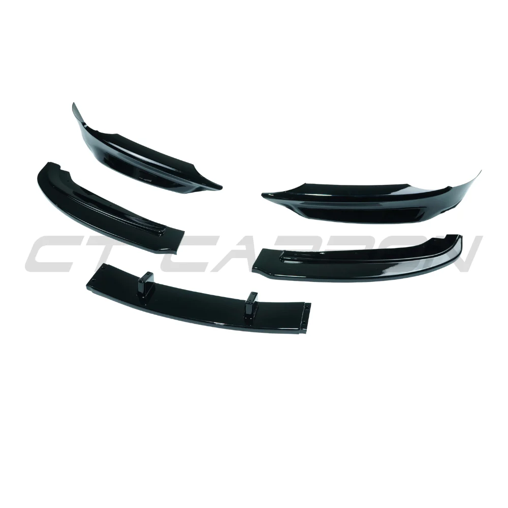 BMW 3 SERIES E90/E91 SE PRE-LCI 2004-2009 GLOSS BLACK SPLITTER - V2