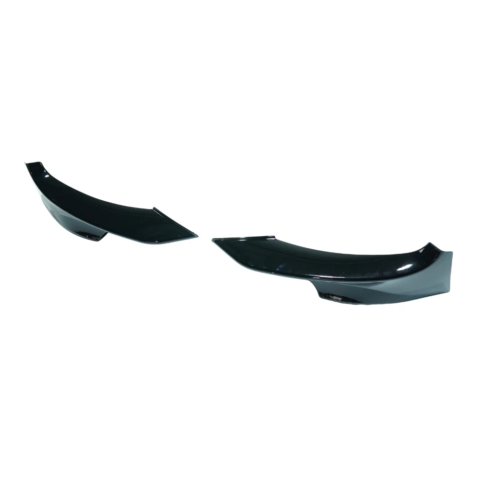 BMW 3 SERIES E92/E93 LCI 2010-2013 GLOSS BLACK SPLITTER CORNERS - V3