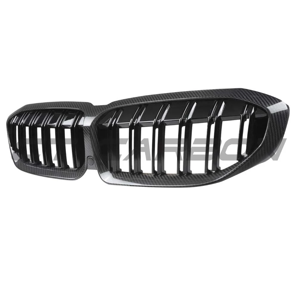BMW 3 SERIES G20/G21 2018-2022 CARBON FIBRE DOUBLE SLAT GRILLE