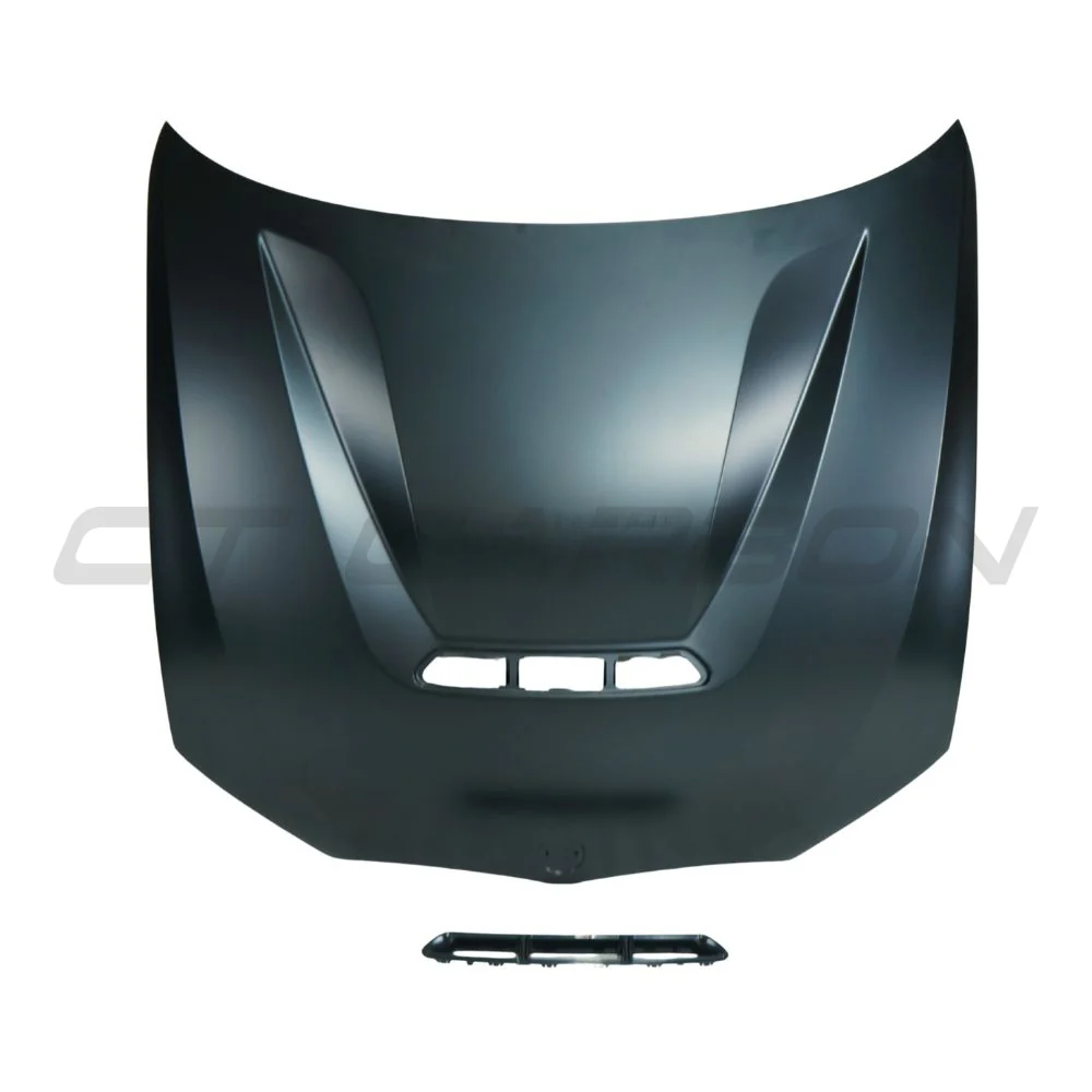 BMW 3 SERIES G20/G21 2018+ ALLUMINIUM BONNET - GTS STYLE-Bonnet-CT CARBON-CT Carbon - High-quality carbon fiber and gloss black aerodynamic parts for premium sports and luxury vehicles.