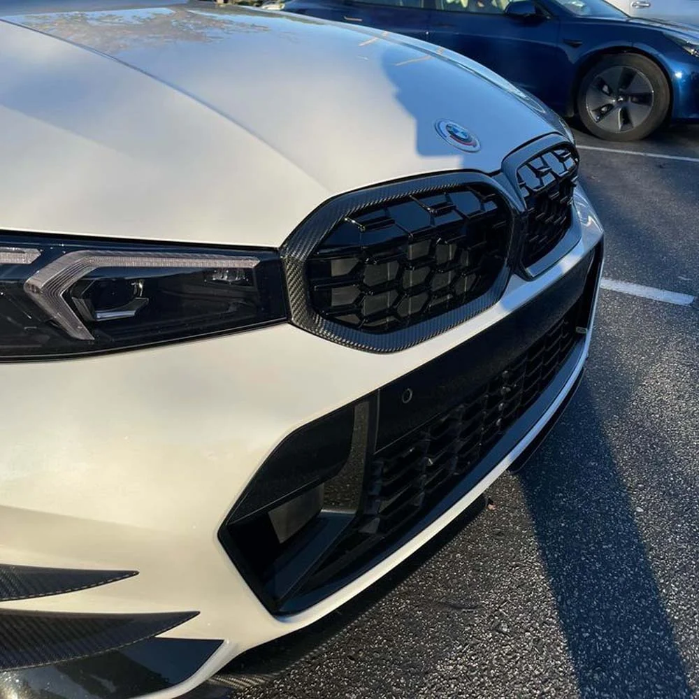 BMW 3 SERIES G20/G21 LCI 2022+ CARBON FIBRE DIAMOND SLAT GRILLE