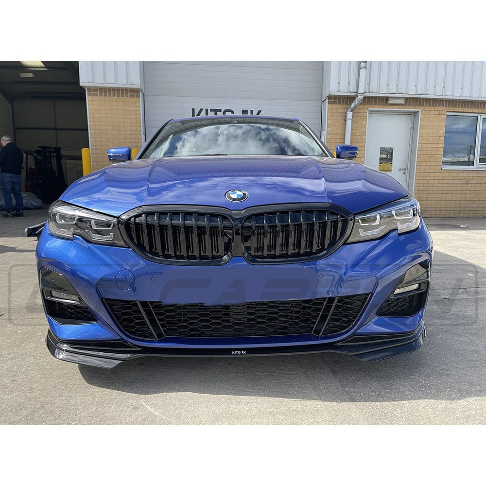 BLAK BY CT Splitter BMW 3 SERIES G20 GLOSS BLACK SPLITTER - MP STYLE - BLAK BY CT CARBON