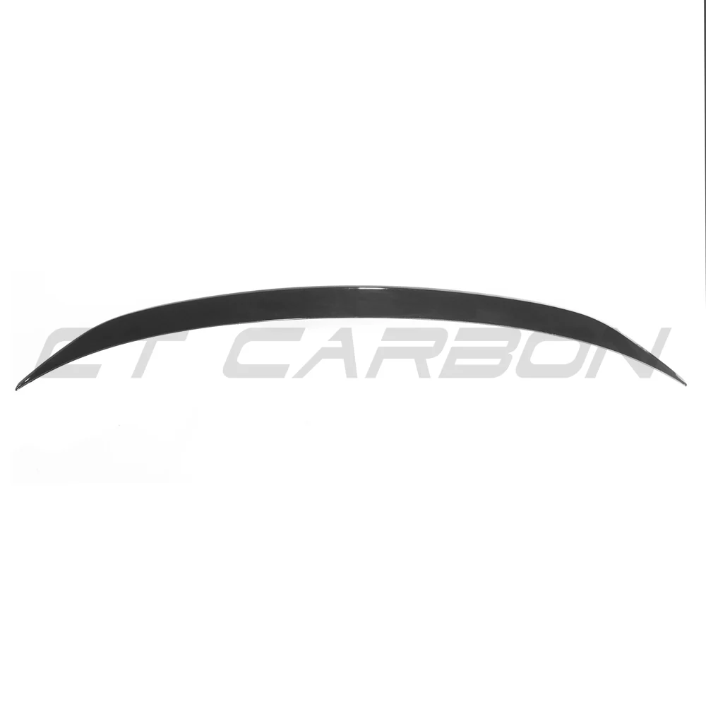 BMW 3 SERIES/M3 G20/G80 GLOSS BLACK SPOILER - OEM+ Style-Spoiler-BLAK BY CT-CT Carbon - High-quality carbon fiber and gloss black aerodynamic parts for premium sports and luxury vehicles.