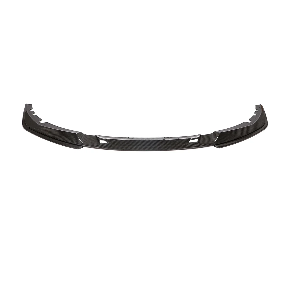 BMW 4 SERIES 2020+ G22/G23 CARBON FIBRE SPLITTER-Splitter-CT CARBON-CT Carbon - High-quality carbon fiber and gloss black aerodynamic parts for premium sports and luxury vehicles.