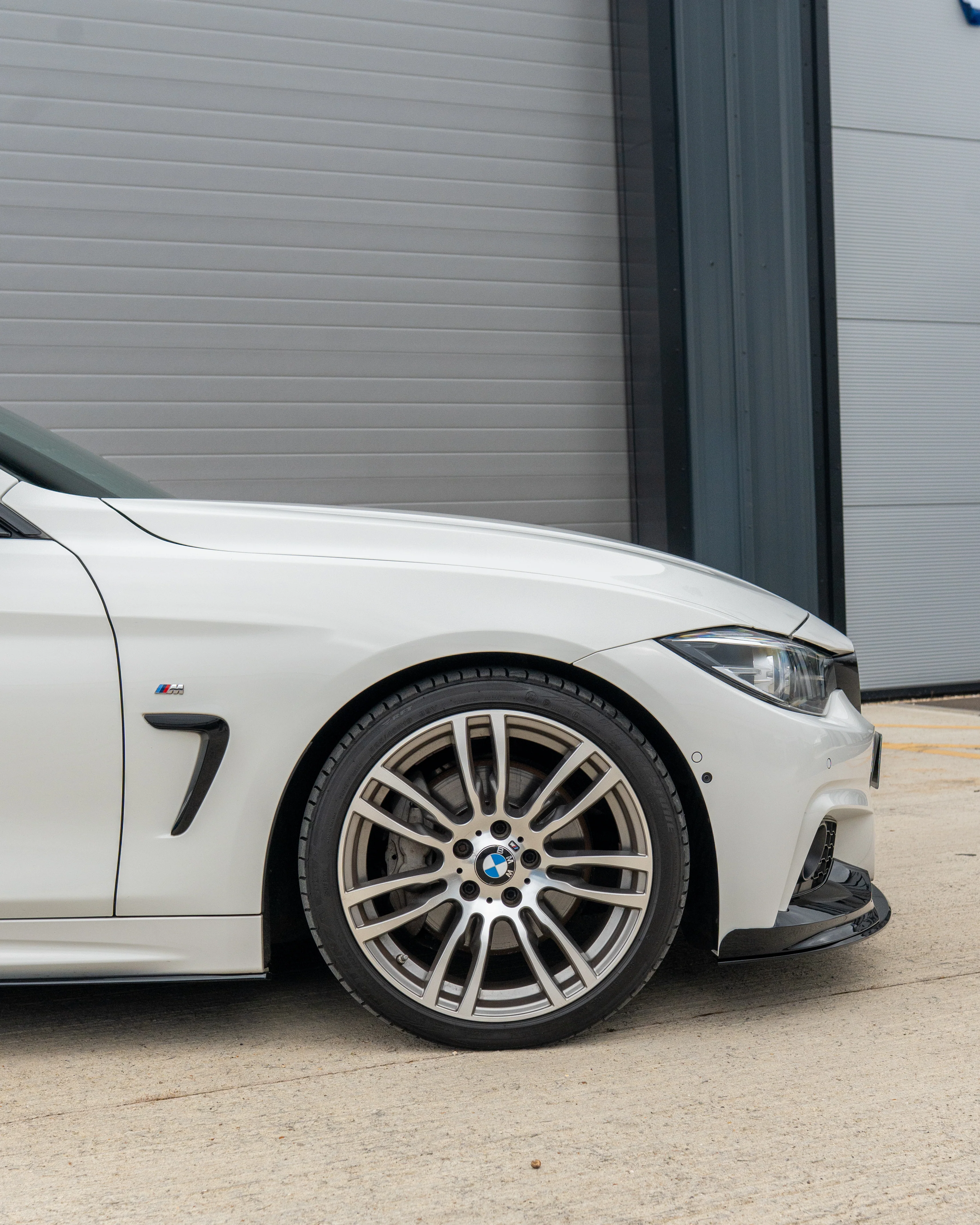 BMW 4 SERIES F32 GLOSS BLACK FULL KIT (DUAL EXHAUST) - MP STYLE - BLAK BY CT CARBON-Kit-BLAK BY CT-CT Carbon - High-quality carbon fiber and gloss black aerodynamic parts for premium sports and luxury vehicles.