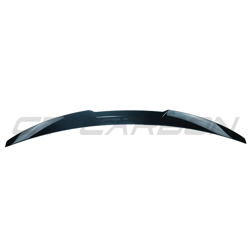 BMW 4 SERIES G22 2020+ GLOSS BLACK SPOILER - V1-Spoiler-BLAK BY CT-CT Carbon - High-quality carbon fiber and gloss black aerodynamic parts for premium sports and luxury vehicles.